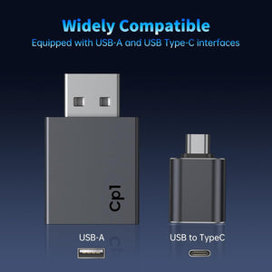 Wireless CarPlay Adapter for iPhone 2026 Upgrade - Plug & Play Convert Wired to Wireless Compatible with Cars 2016+, iOS 10+ (USB A/USB-C)