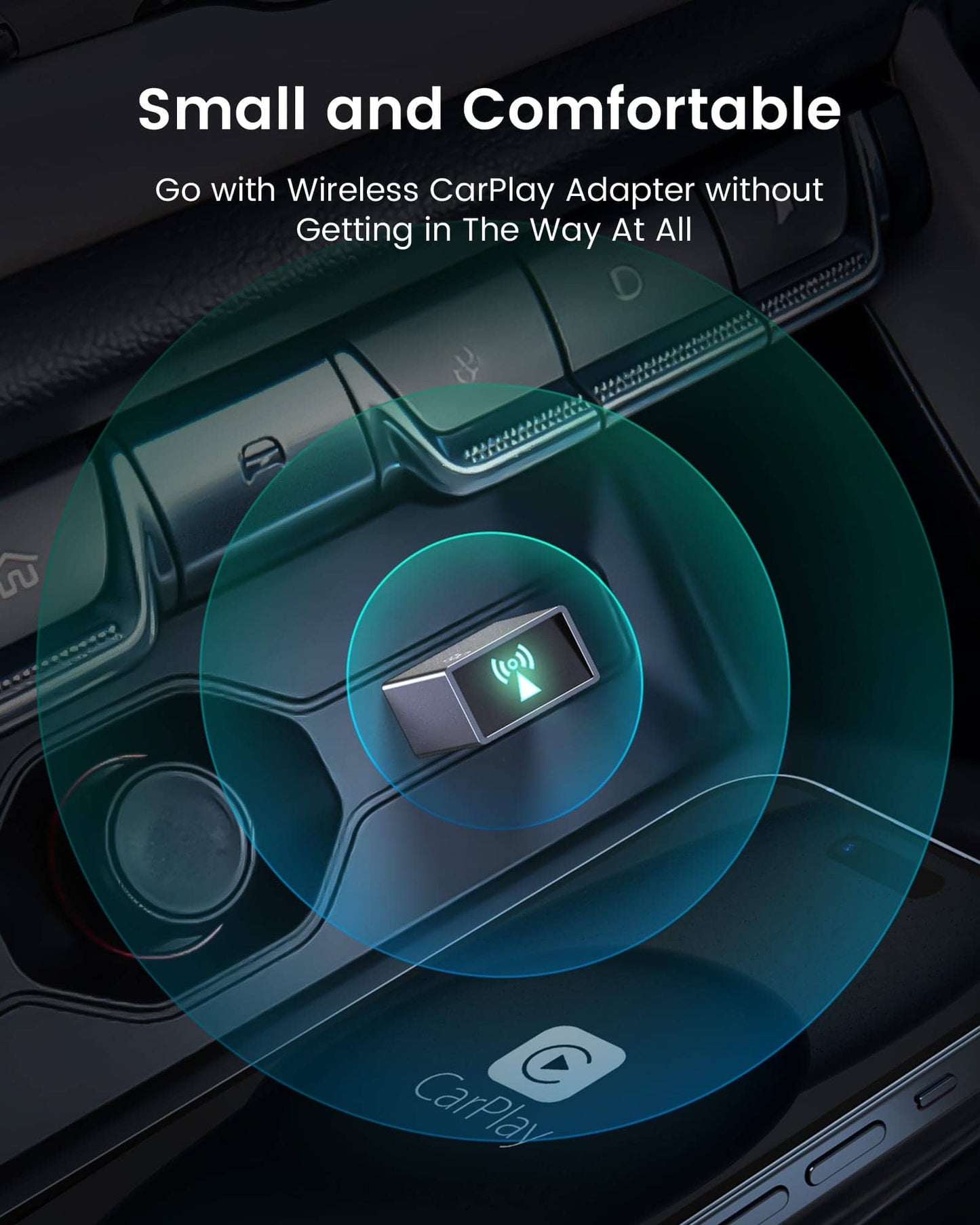 Wireless CarPlay Adapter for iPhone USB C