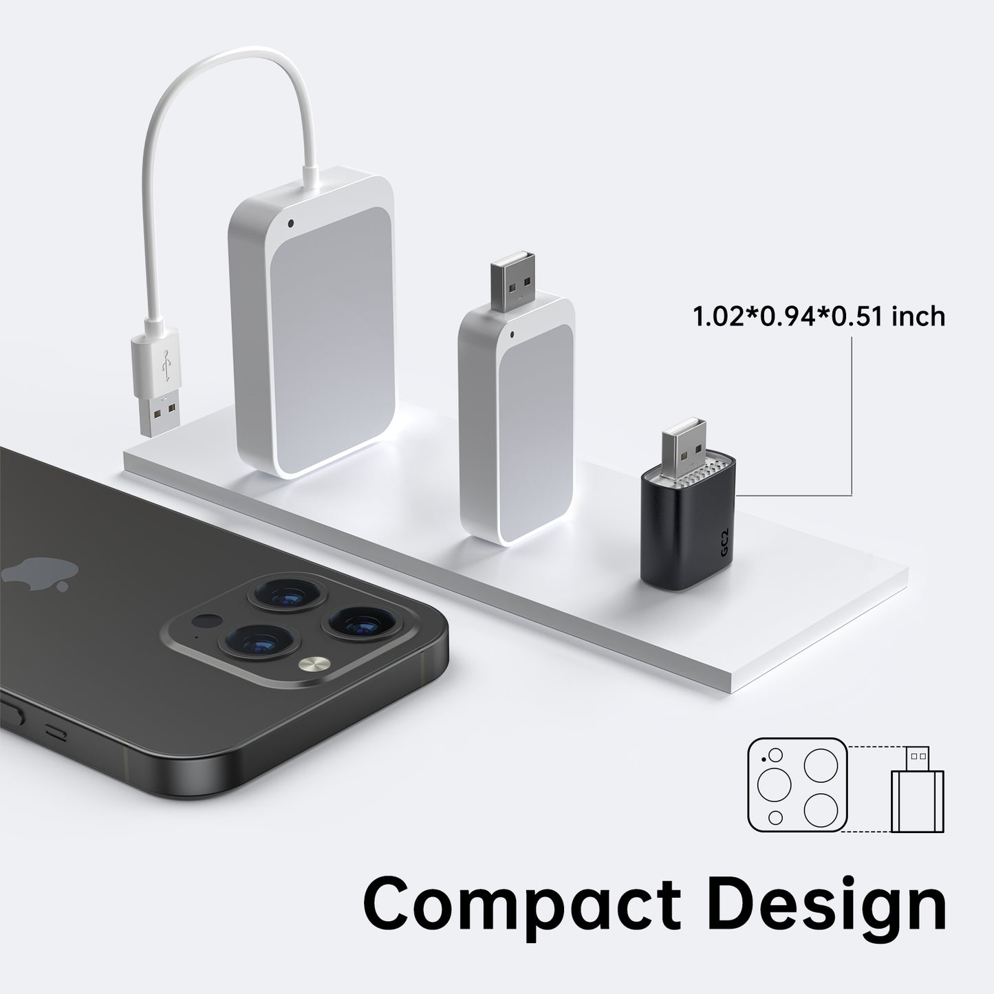 Wireless CarPlay Adapter for iPhone USB A (GC2)